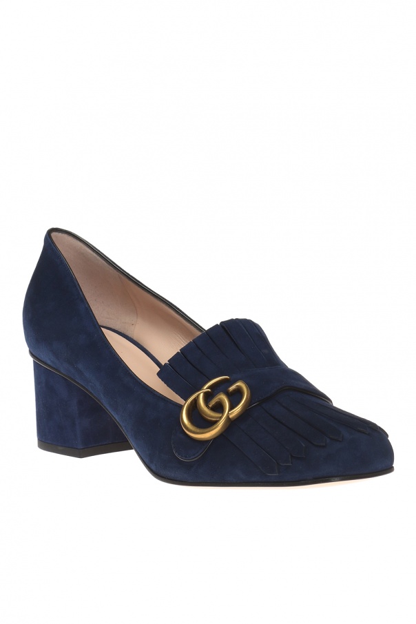gucci shoes block heel